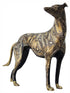 Brass Showpiece Dog Statue 1.145kg