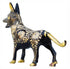 Brass Showpiece Dog Statue 0.438kg