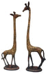 Brass Showpiece Giraffe Statue 1.68kg