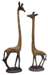 Brass Showpiece Giraffe Statue 1.68kg