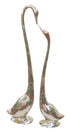Brass Showpiece Duck Pair Statue 6.5kg