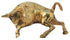 Brass Showpiece Bull Statue 0.54kg