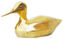 Brass Showpiece Duck Pair Statue 0.245kg