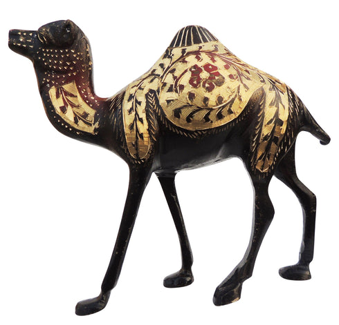 Brass Showpiece Camel Statue 0.72kg