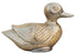 Brass Showpiece Sitting Duck Statue 1.74kg