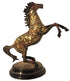 Brass Showpiece Horse Statue 2.7kg