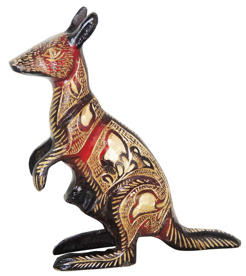Brass Kangaroo Statue 0.39kg