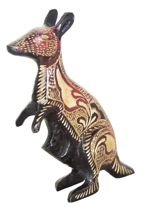 Brass Kangaroo Statue 0.255kg