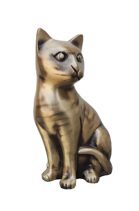 Brass Cat Statue 1.52kg