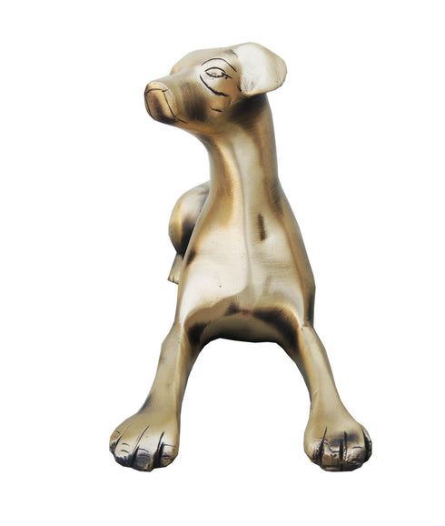 Brass Dog Statue 1.045kg