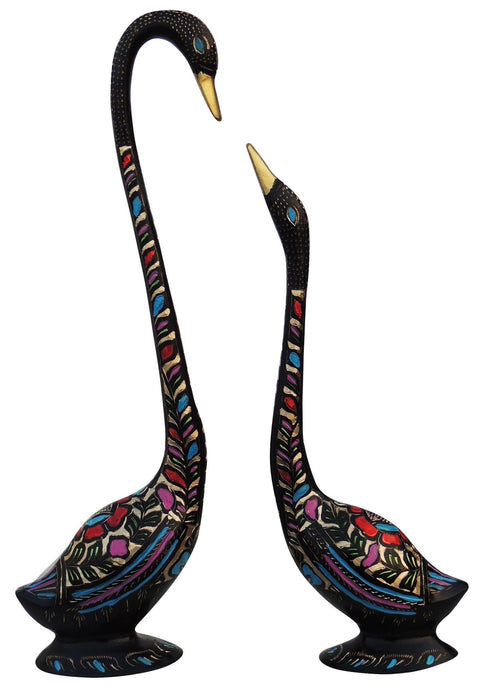 Brass Duck Pair Statue 1.16kg