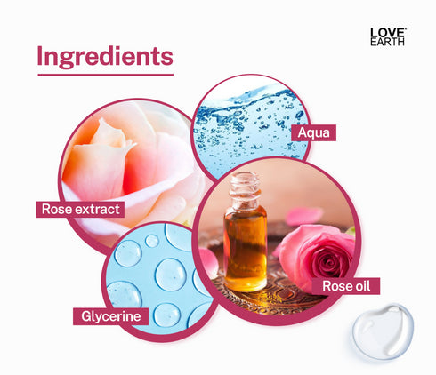 Love Earth Rose Water Face Mist