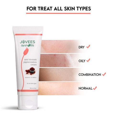 Jovees Herbal Anti Blemish Pigmentation Cream with the Essence of Saffron