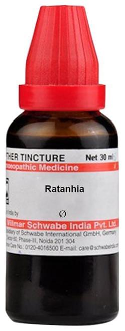Dr Willmar Schwabe India Ratanhia Mother Tincture Q