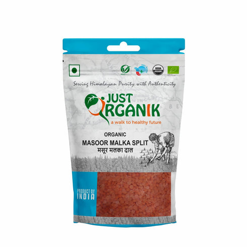 Just Organik Masoor Malka Split