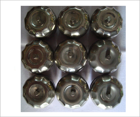 Haldi Kumkum Box Apple Shaped Set Of 12 - 250gms