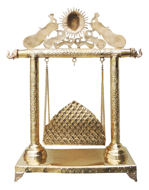 Brass Jhula for God 4.88kg