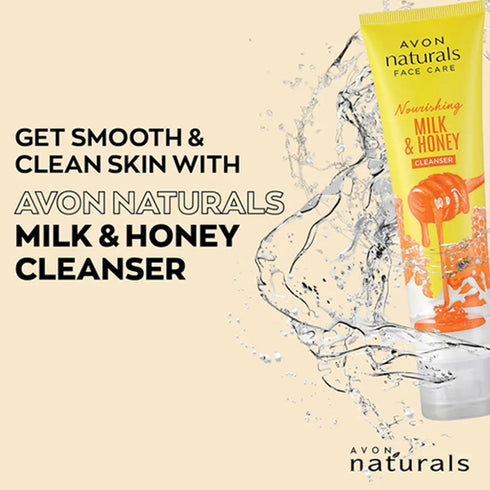 Avon Naturals Honey And Milk Nourishing Cleanser 100g