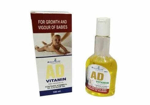 Aayur Cure AD Vitamin Baby Oil