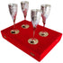 Brass Goblet 4 pcs Napiri 1.076kg