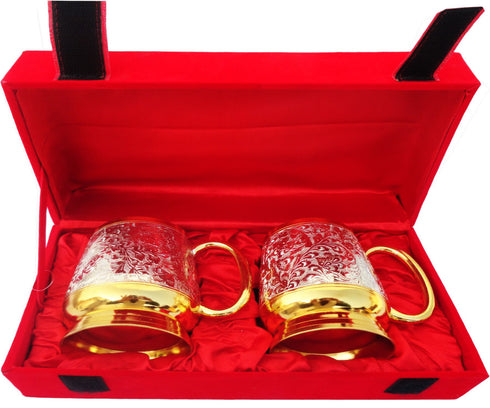 Brass Bear Mug 2 tone 0.37kg