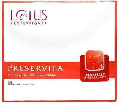 Lotus Professional Preservita Advanced Skin Whitening Facial Kit | Bearberry Marmalade