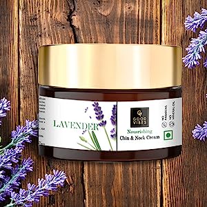 Good Vibes Nourishing Lavender Chin and Neck Cream 50g