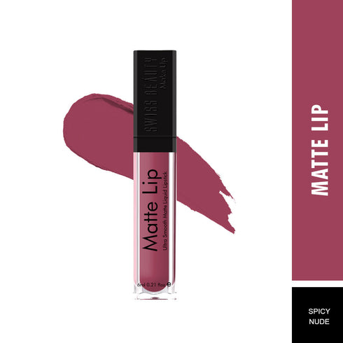 Swiss Beauty Matte Liquid Lipstick 6ml