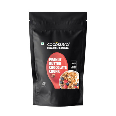 Cocosutra Peanut Butter Chocolate Chunk Breakfast Granola