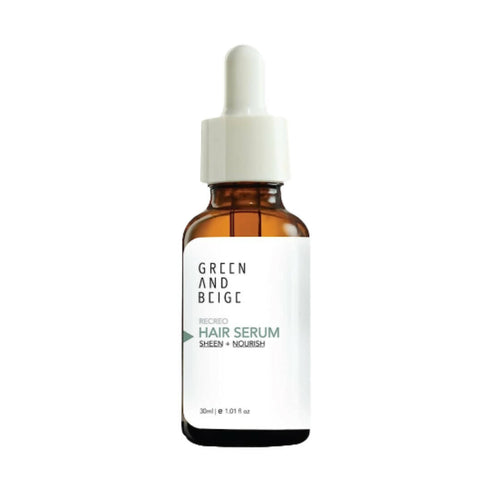 Green And Beige Recreo Sheen + Nourish Hair Serum