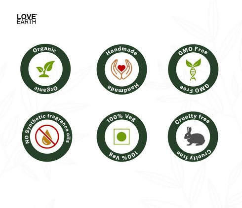 Love Earth Body Wash Jasmine | Green Tea and Charcoal