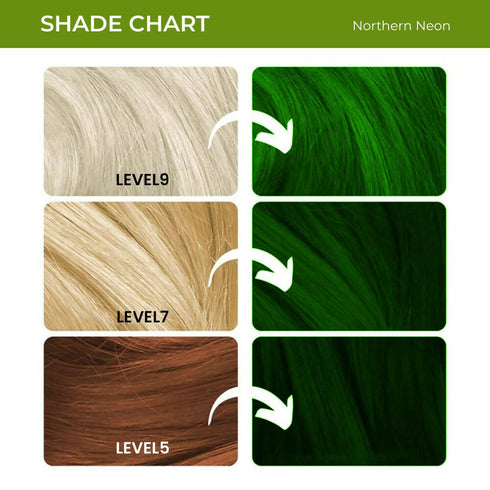 Anveya Semi Permanent Hair Color | Northern Neon