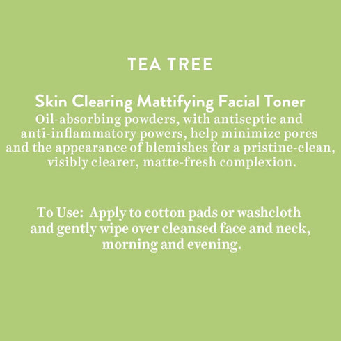 Biotique Advanced Organics Tea Tree Skin Clearing Mattifying Facial Toner 120ml