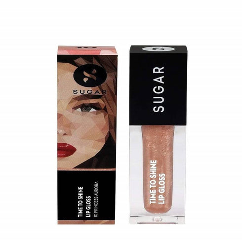 Sugar Time To Shine Lip Gloss Princess Aurora | Golden beige with shimmer