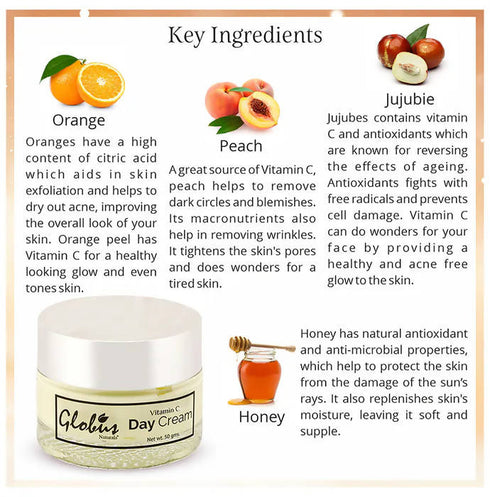 Globus Naturals Vitamin C Day Cream
