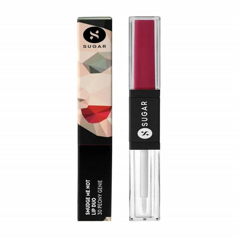 Sugar Smudge Me Not Lip Duo Peony Genie | Medium Pink