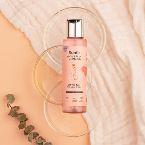 Sanfe Back & Bum Toning Oil 100ml