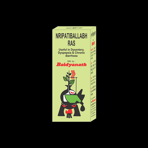Baidyanath Nripatiballabh Ras Tablet bottle of 40 tablets