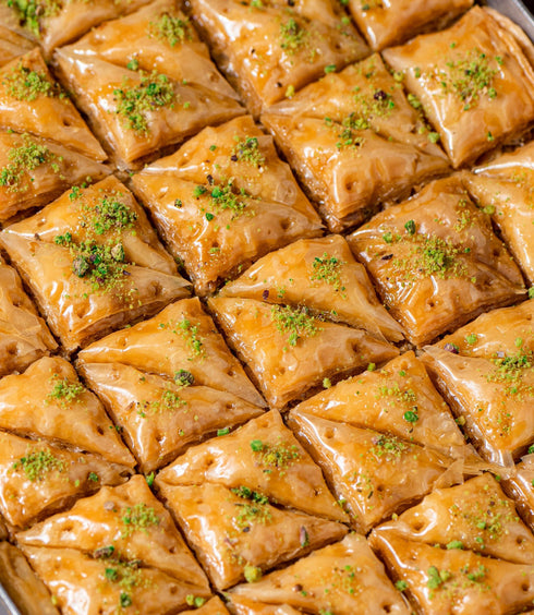 The Baklava Box Baklava Pistachio Triangle