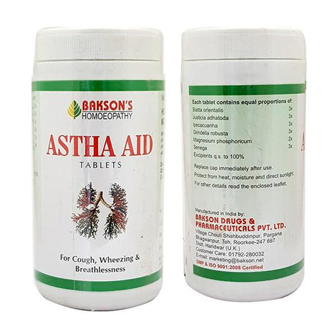 Bakson's Astha Aid Tablet