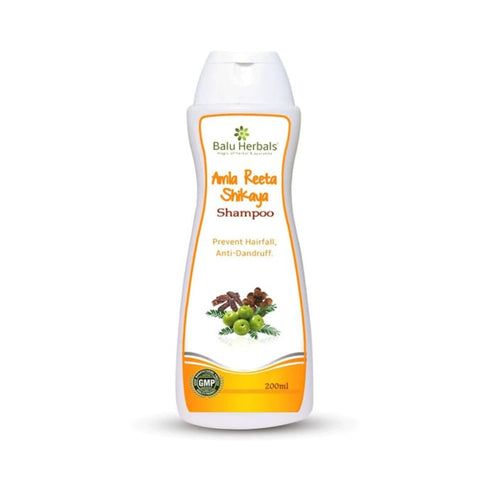 Balu Herbals Amla Reeta Shikaya Shampoo 200 ml