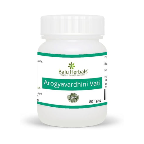 Balu Herbals Arogyavardini Vati 80 tablets