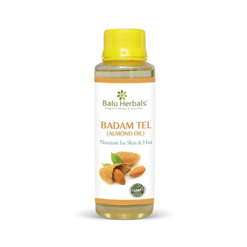 Balu Herbals Badam Tel(Almond Oil) 120 ml Oil