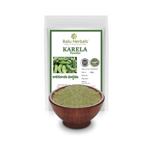 Balu Herbals Karela Powder packet of 100 g Powder