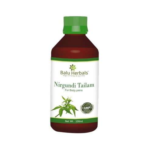 Balu Herbals Nirgundi Tailam 100 ml Oil