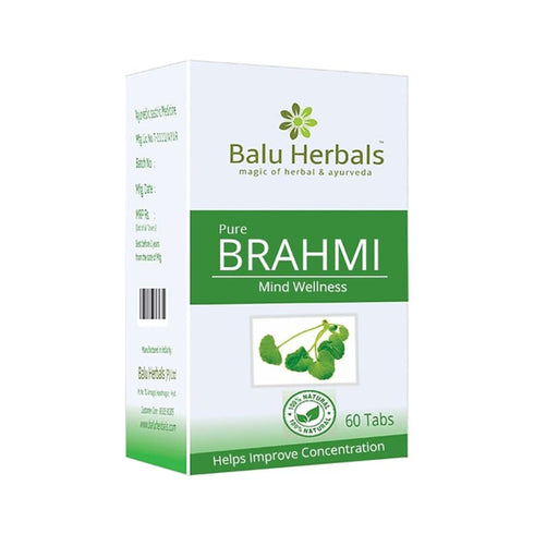 Balu Herbals Pure Brahmi Tablet 60 tablets