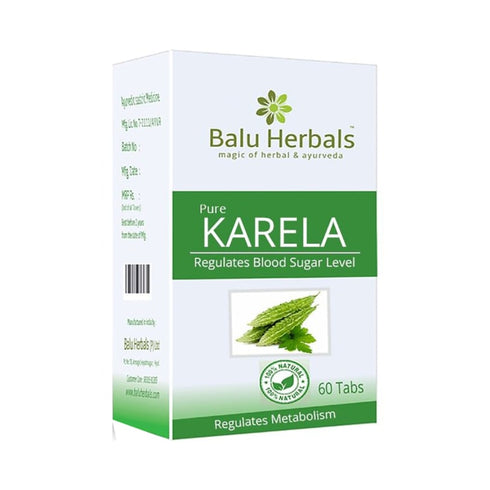 Balu Herbals Pure Karela Tablet 60 tablets