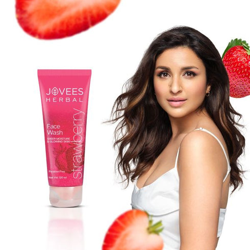 Jovees Herbal Strawberry Face Wash with Strawberry Extracts