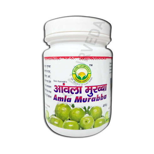 Basic Ayurveda Aamla Murabba jar of 400 gm Paste