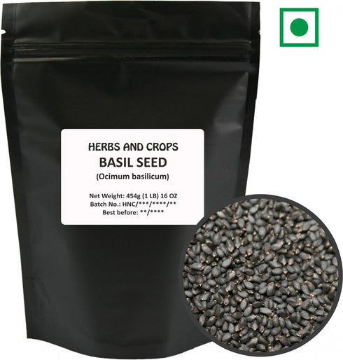 Herbs And Corps Basil Seed 454g